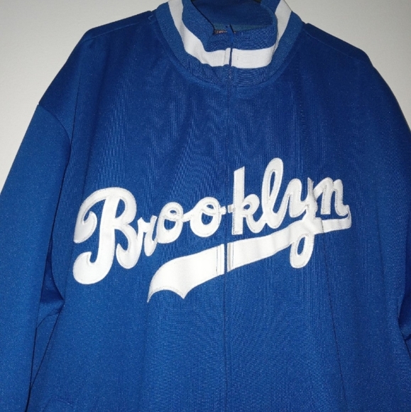 ***SOLD***Majestic Cooperstown Collection..Brooklyn Dodgers jacket - Picture 2 of 5